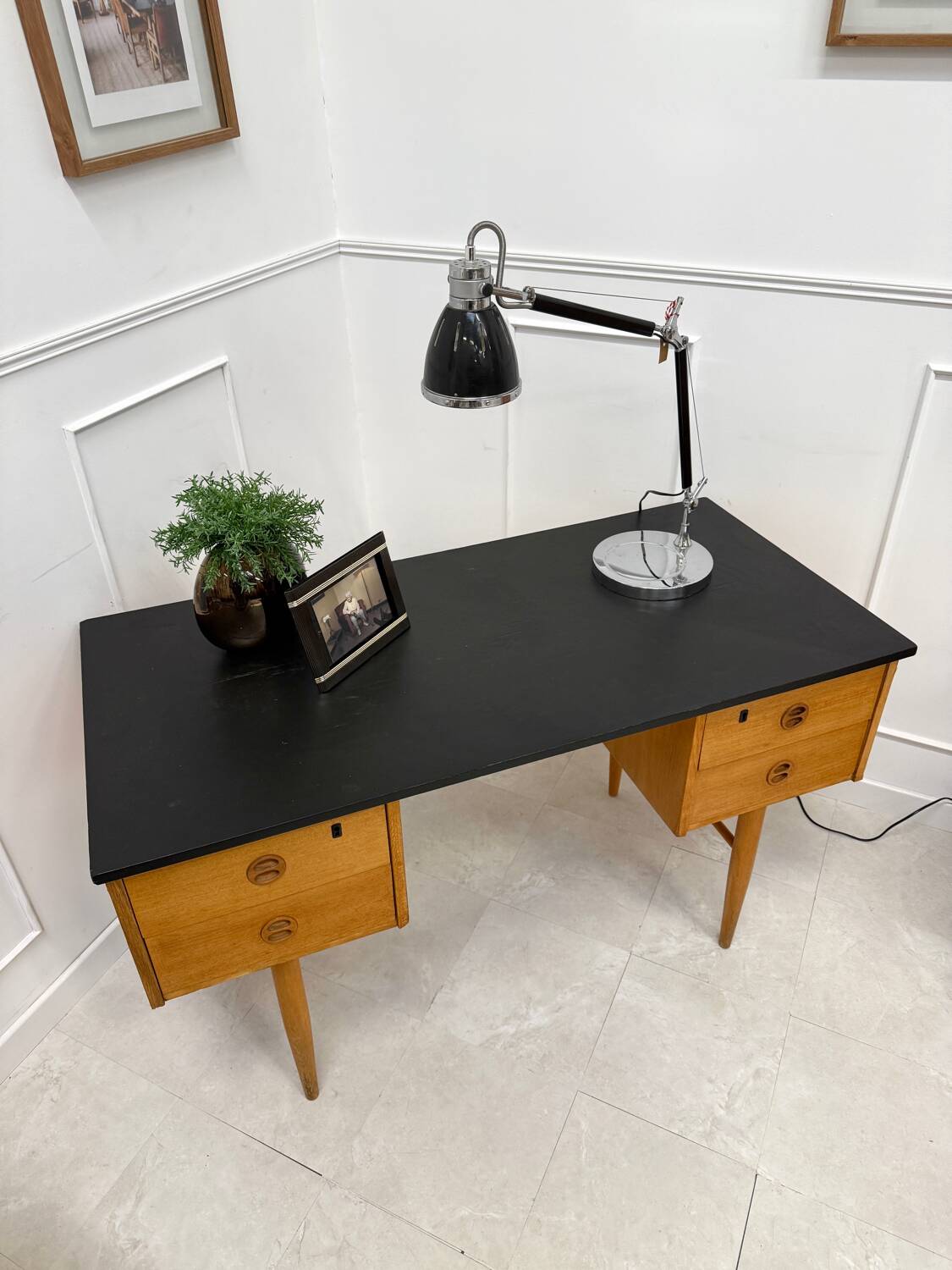 Vintage Scandinavian style desk