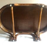 Rattan coffee table