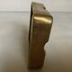 Hammered bronze ashtray