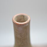 Terracotta vase with crushed glass