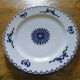 2 elegant porcelain saucers from Paris (MING BLUE model)