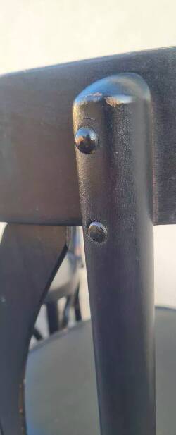 Pair of Fischel bistro chairs