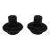 A set of Heima cast iron candle holders from Normann Denmark.