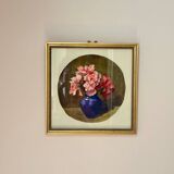 Still life with roses signed Cornillon 20th century