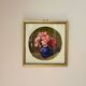 Still life with roses signed Cornillon 20th century