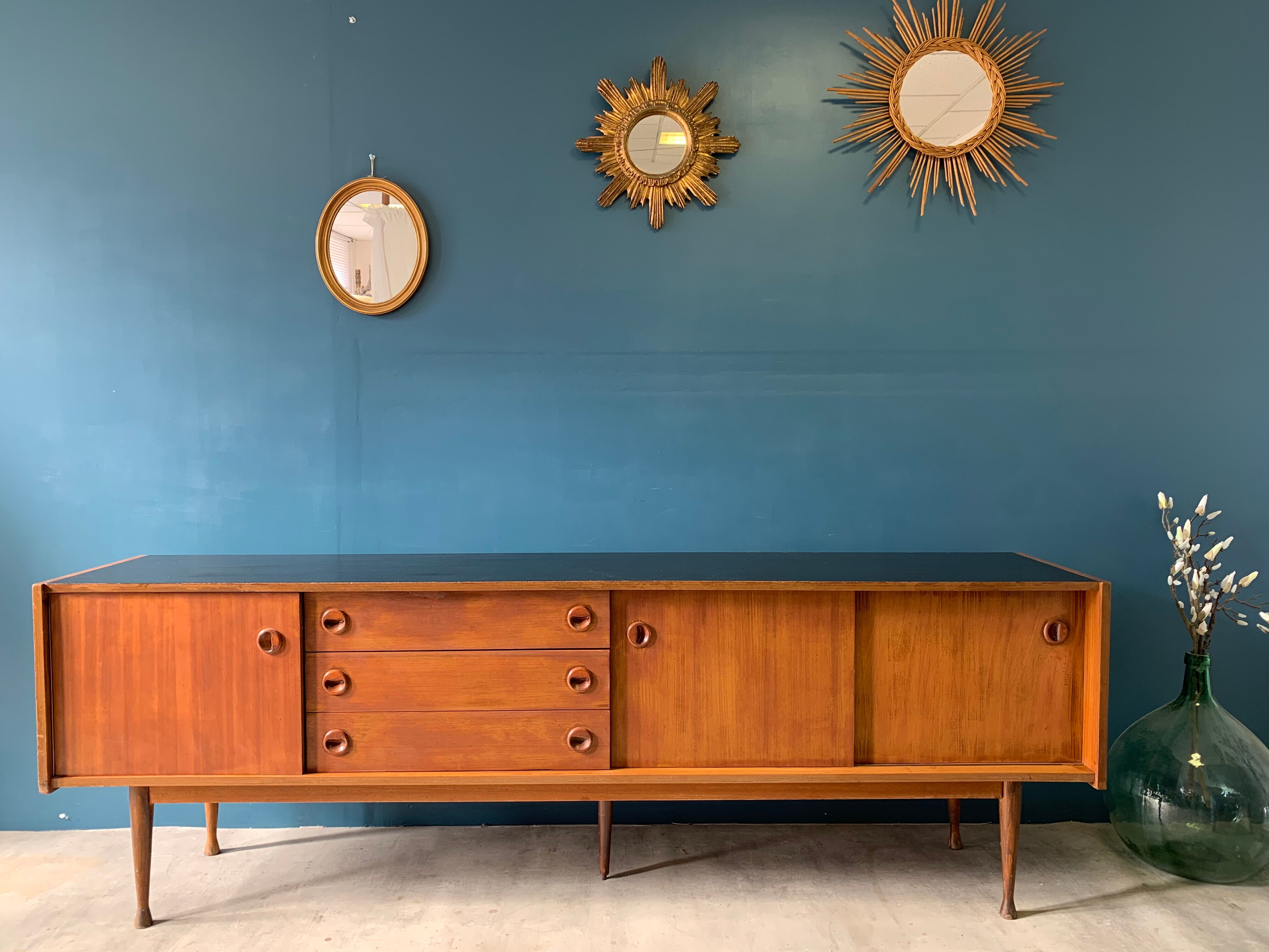 Vintage 220cm sideboard