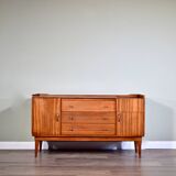 Midcentury Petite Sideboard / Cabinet In Teak From Austinsuite. Vintage Mod