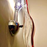 Set of 4 Murano glass wall lights, Italy 2000