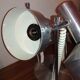 Ceiling luminaire, Wall lamp, stainless steel 1970