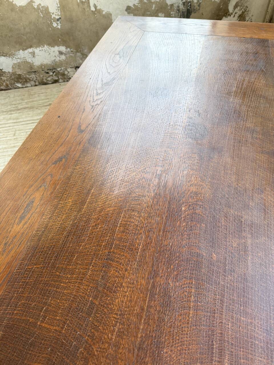 Dudouyt oak dining table 1940