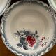6 vintage deep plates