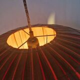 Large Rare Midcentury Veneer Pendant ULUV, 1960s