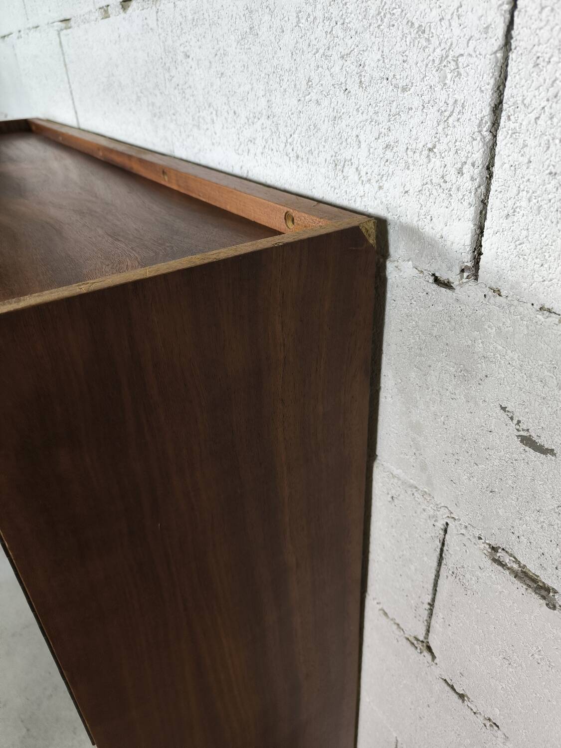 Vintage Scandinavian children's bookcase sideboard