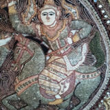 Wall tapestry, Asian embroidery