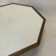 Table basse hexagonale en wengé 1960