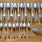 Apollo 12-piece silver-plated cutlery set