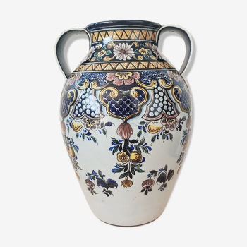 35 cm Portuguese ceramic vase Outeiro Agueda