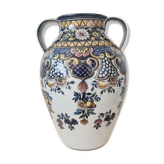 35 cm Portuguese ceramic vase Outeiro Agueda