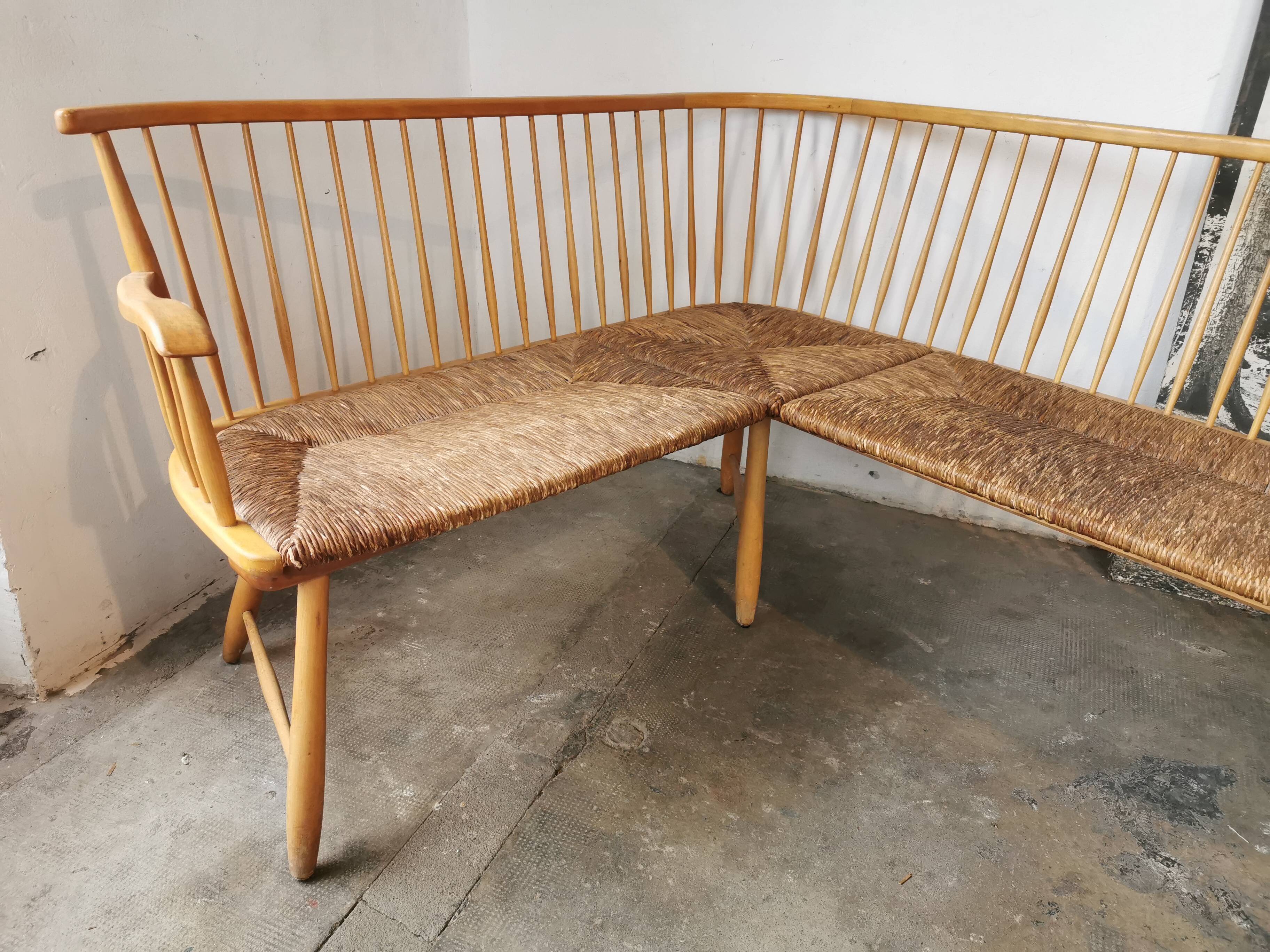 Arno Lambrecht corner bench 1960