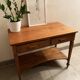 Wooden console 50s-60s