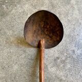 Wooden and coconut ladle
