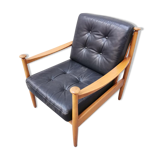 Danish leather armchair