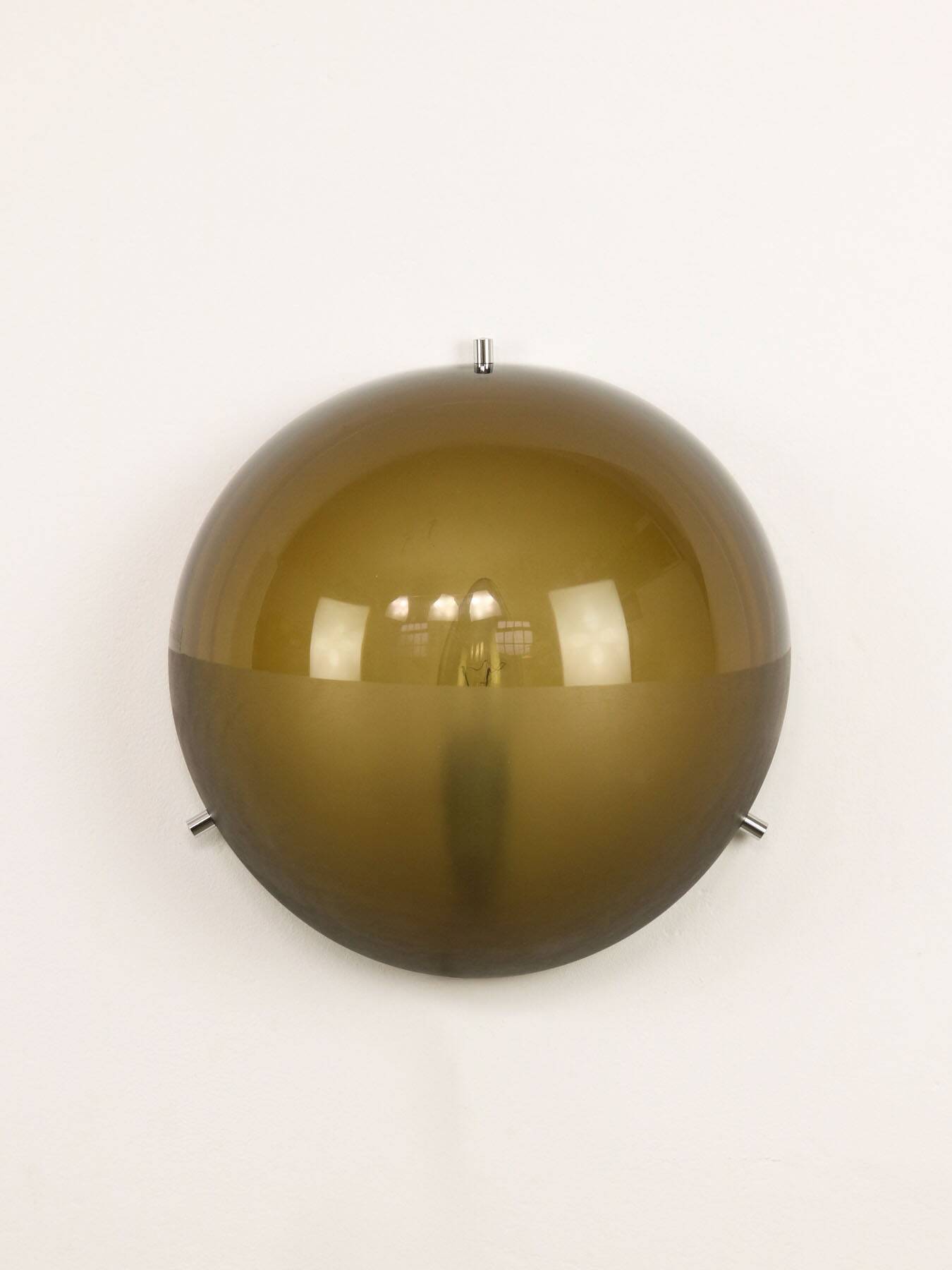 Mid-Century Modern Italian Demi Sconce by Gio Ponti for Guzzini, 1970s