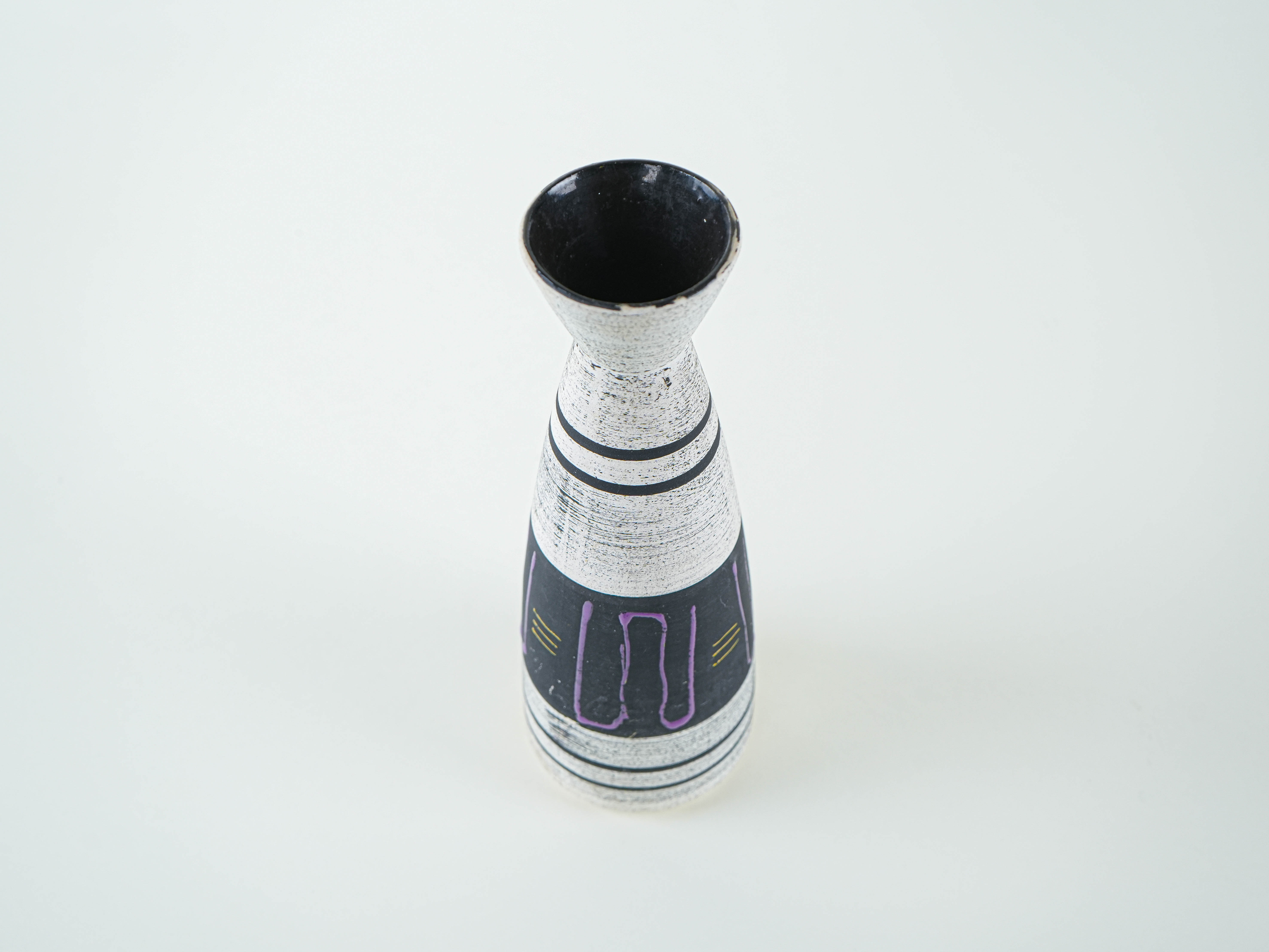 Ceramic vase, German design, 1970s, made in West Germany