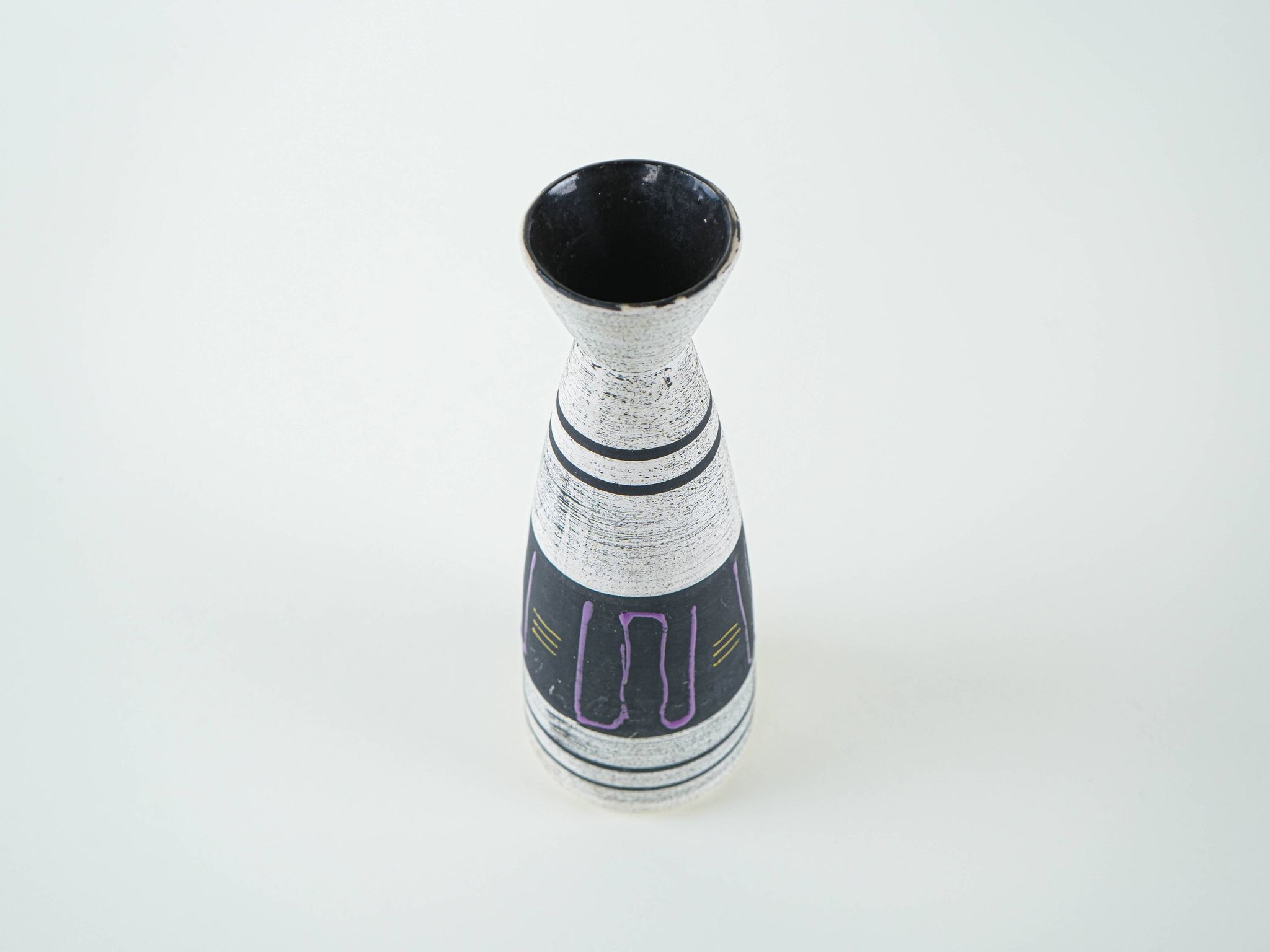 Ceramic vase, German design, 1970s, made in West Germany