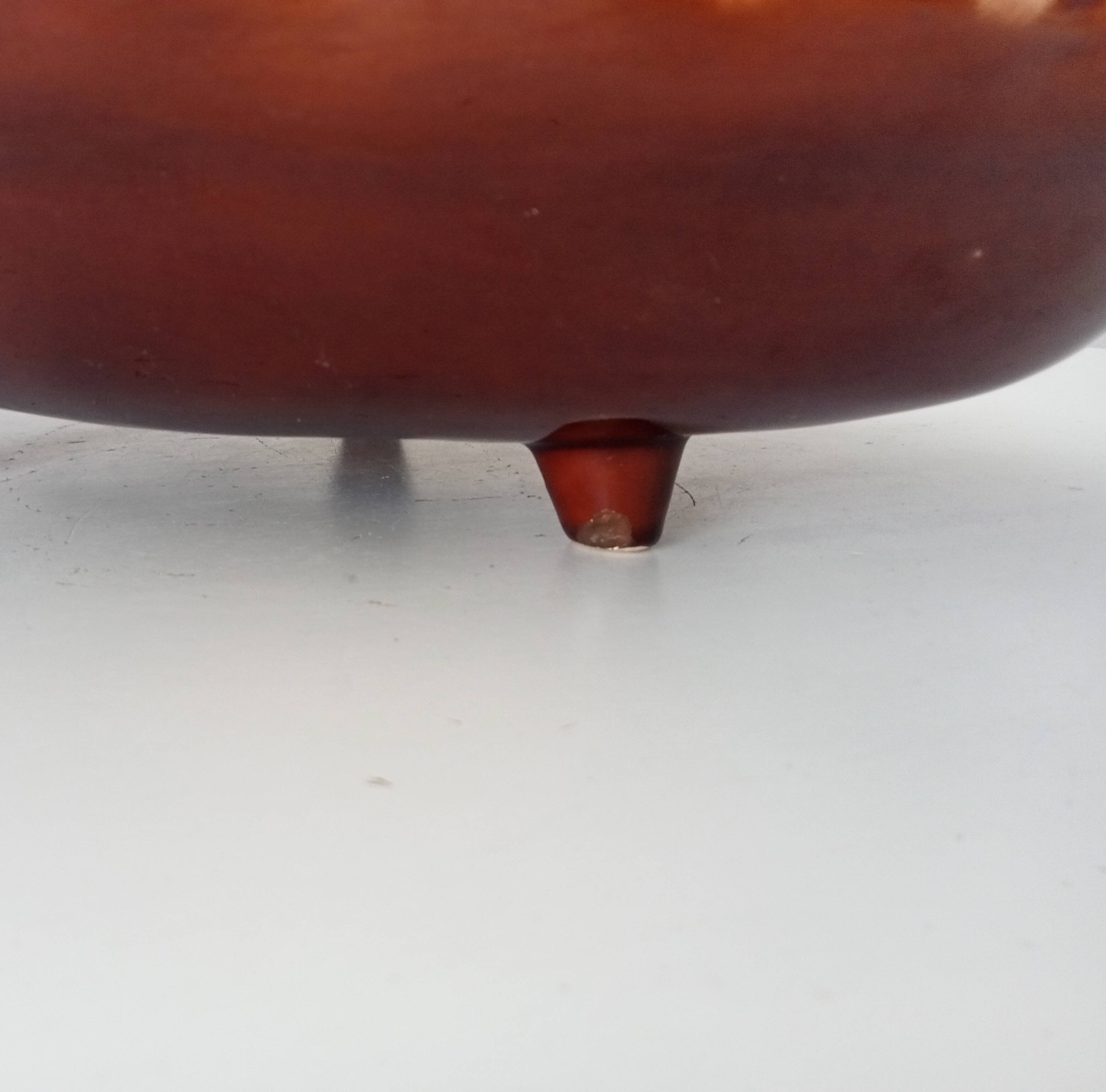 "Old fruit bowl 'Shell' Vallauris"