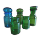 Set of 5 glass jars