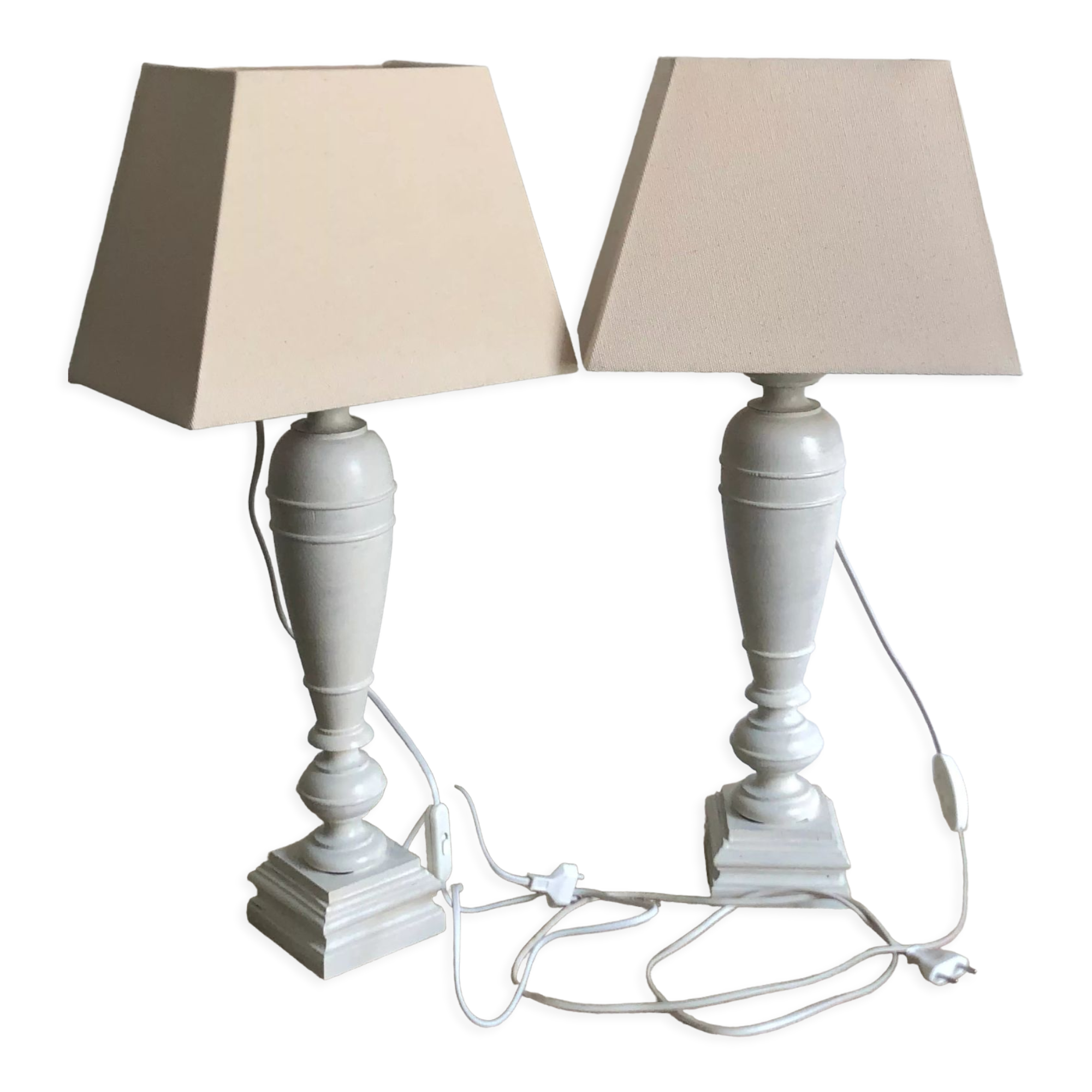 Pair of table lamps