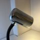 Lampe de table chromée Hillebrand Space Age vintage rétro