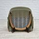 1970s, Danish armchair, green furniture velour.