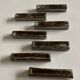 Set of 7 modernist pyrite stoneware potter's knife holders 1970