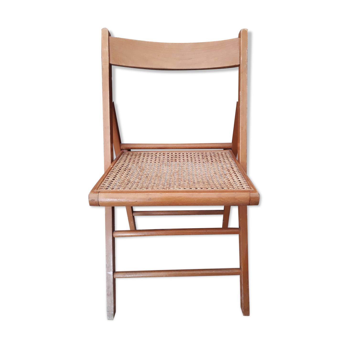 Vintage cannea folding chair
