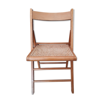 Vintage cannea folding chair