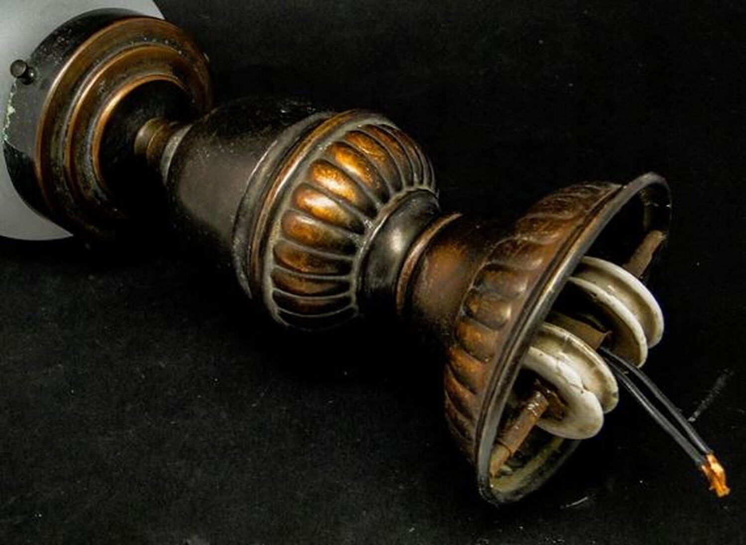 Lampe à pendentif de style Art Déco, Pologne, années 1950