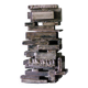Vintage steel blade sculpture