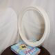 Round mirror 1970s Space Age style