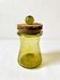 Bubble glass jar with lid, Biot glassware
