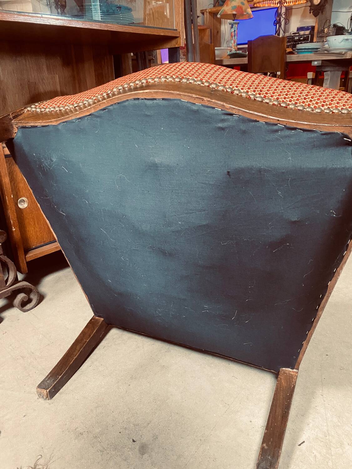 Large Voltaire armchair