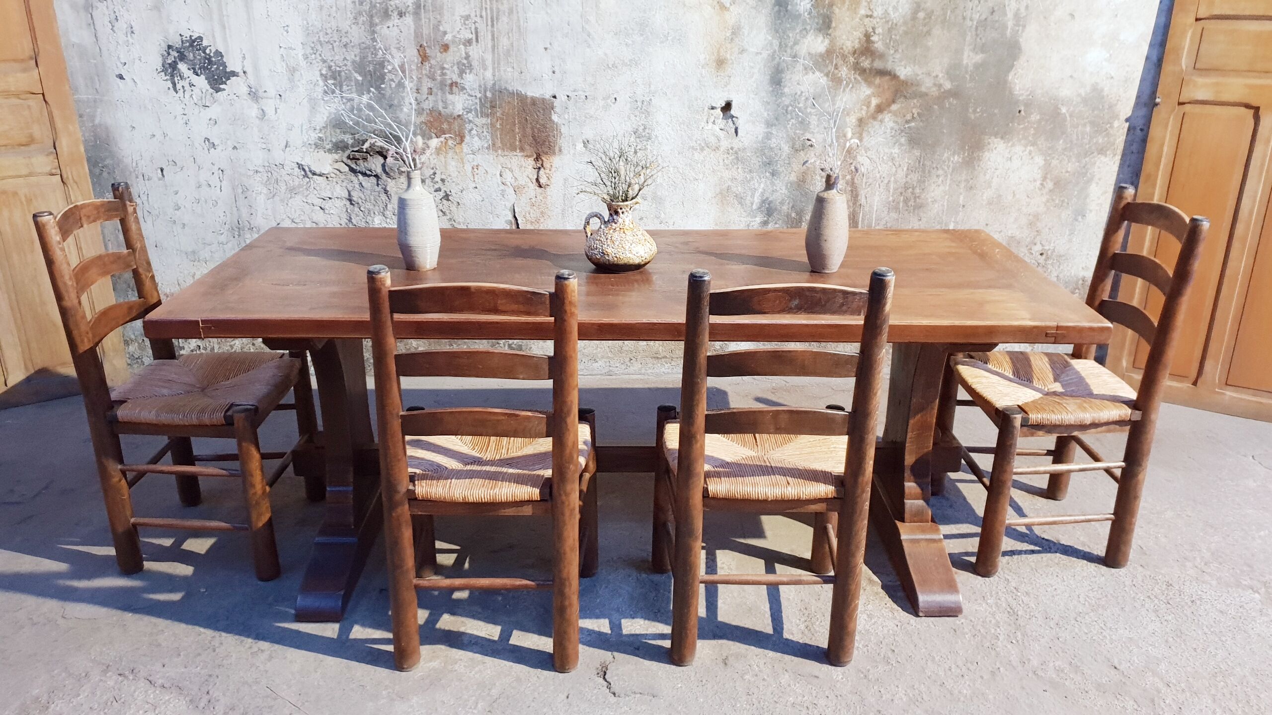 Vintage monastery table