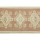 1970s Vintage Turkish Oushak Handmade Wool Cotton Beige Area Rug 153x260