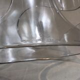 Transparent plexiglass bottle holder Umbra design Ran Lerner