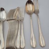 Ravinet d'Enfer silver plated cutlery set 38 pieces