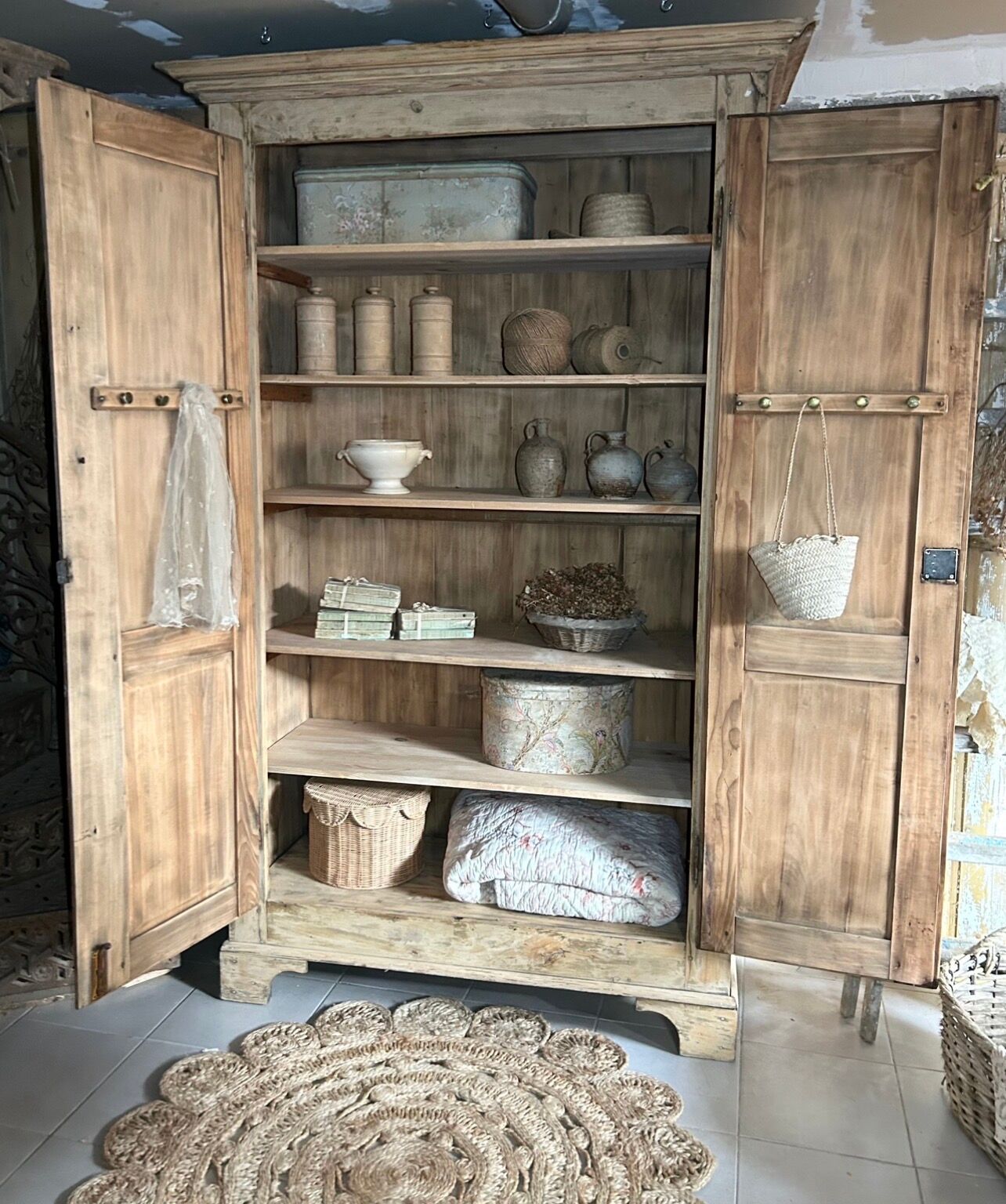 Old country wardrobe