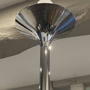 Chrome floor lamp Guzzini vintage 1960