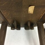 Set of 4 Belgian Brutalist Dining Chairs from De Puydt, 1970’s