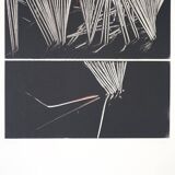 Emilio Scanavino, Composition, Colour Lithograph on Paper, 1970s